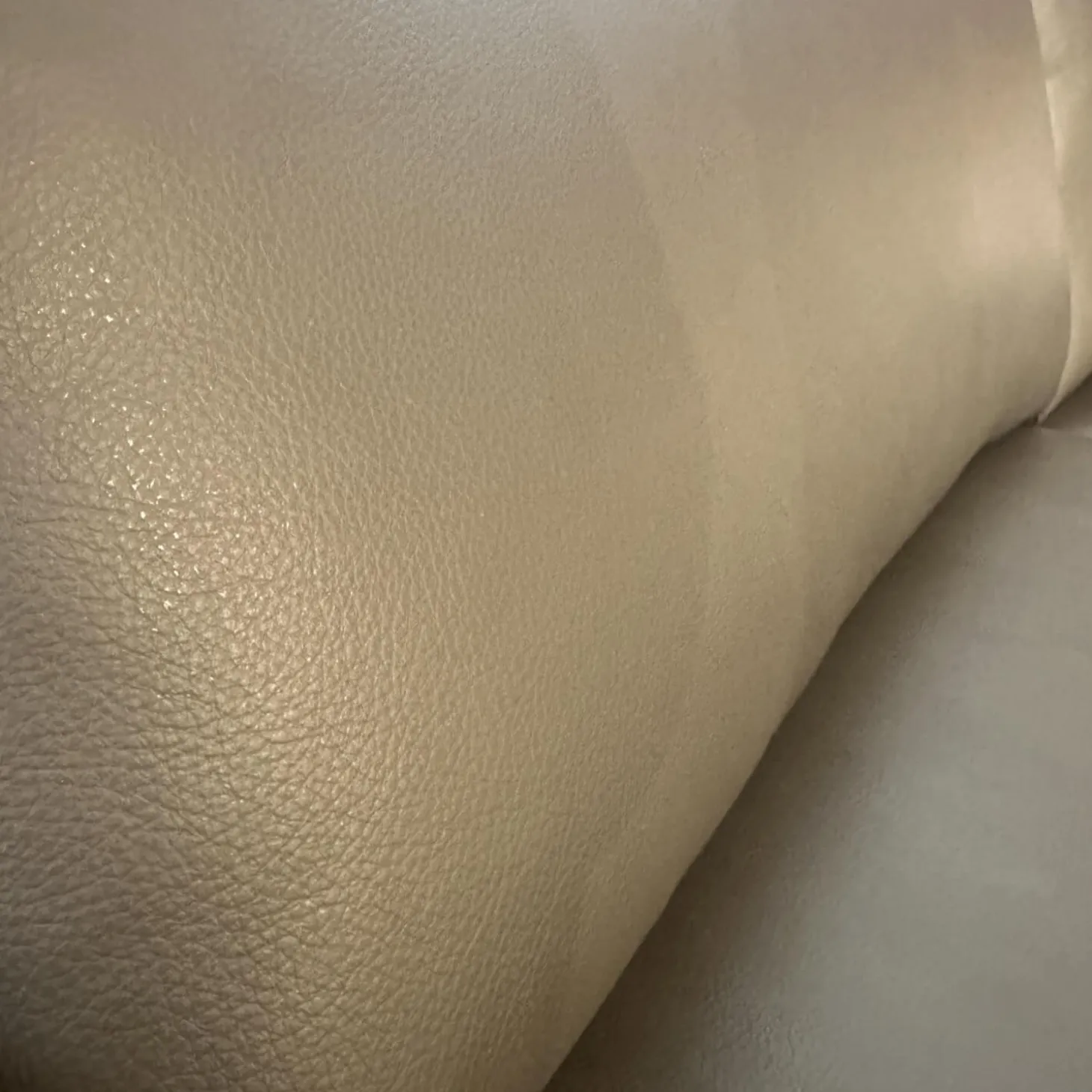 Sofa Cuneo 100 Leder Seminole 51 Nachtgrau Anthrazit Schwebefuß Eric Schwarz