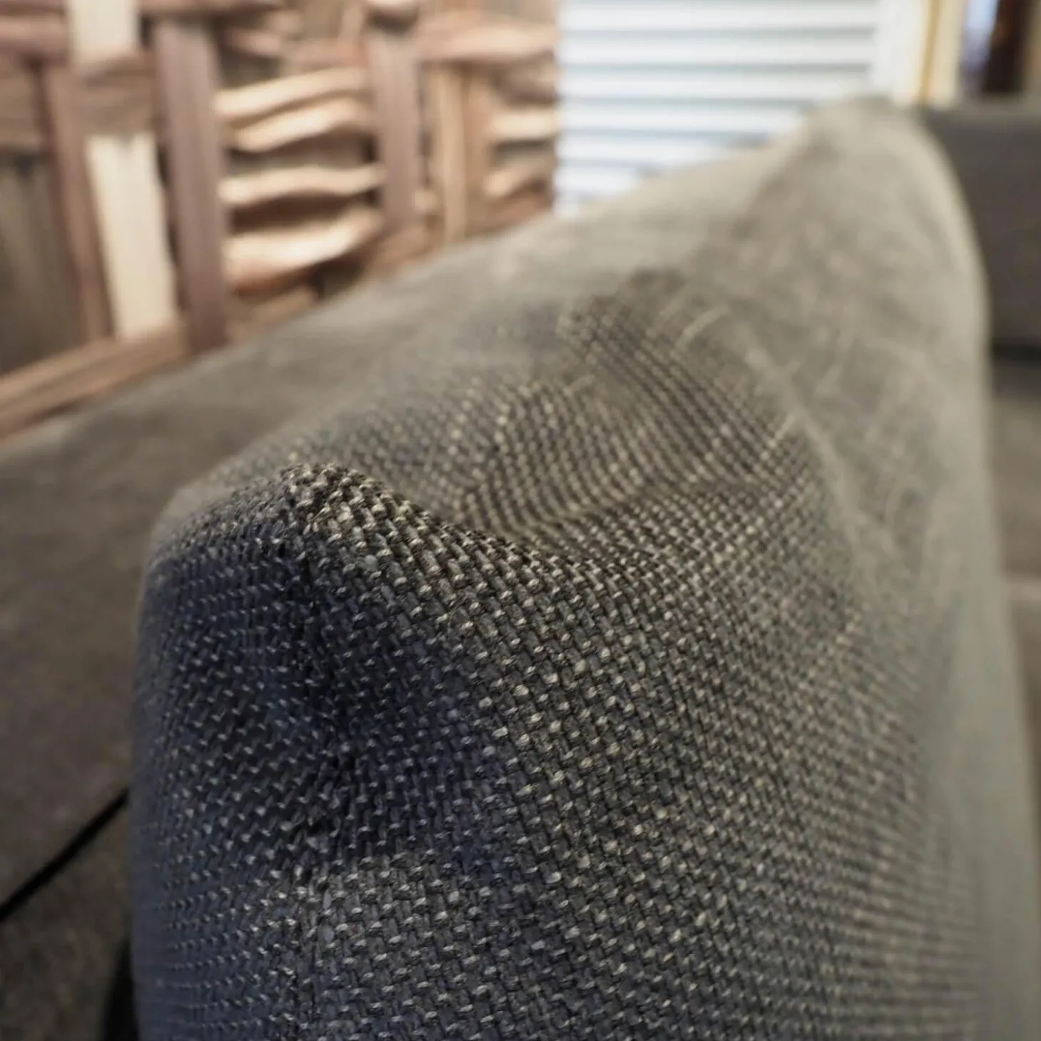 Sofa Domino Inklusive Rollelement Hauptstoff Maple 192 Grau Fuß Kunststoff