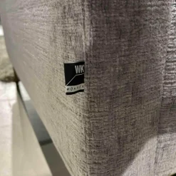 Sofa Doppelsitzer Seat Indigo Stoff 23092 Mit 2 Zierkissen