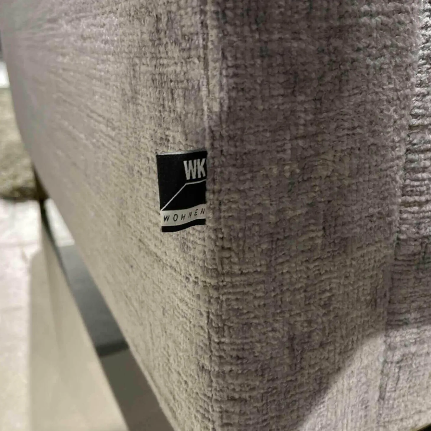 Sofa Doppelsitzer Seat Indigo Stoff 23092 Mit 2 Zierkissen