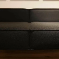 Sofa DS 22/323-A Stoff Craft 906 Füße Chrom Hochglanz