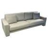 Sofa Ego Leder 38 101 Hell Steingrau Grau