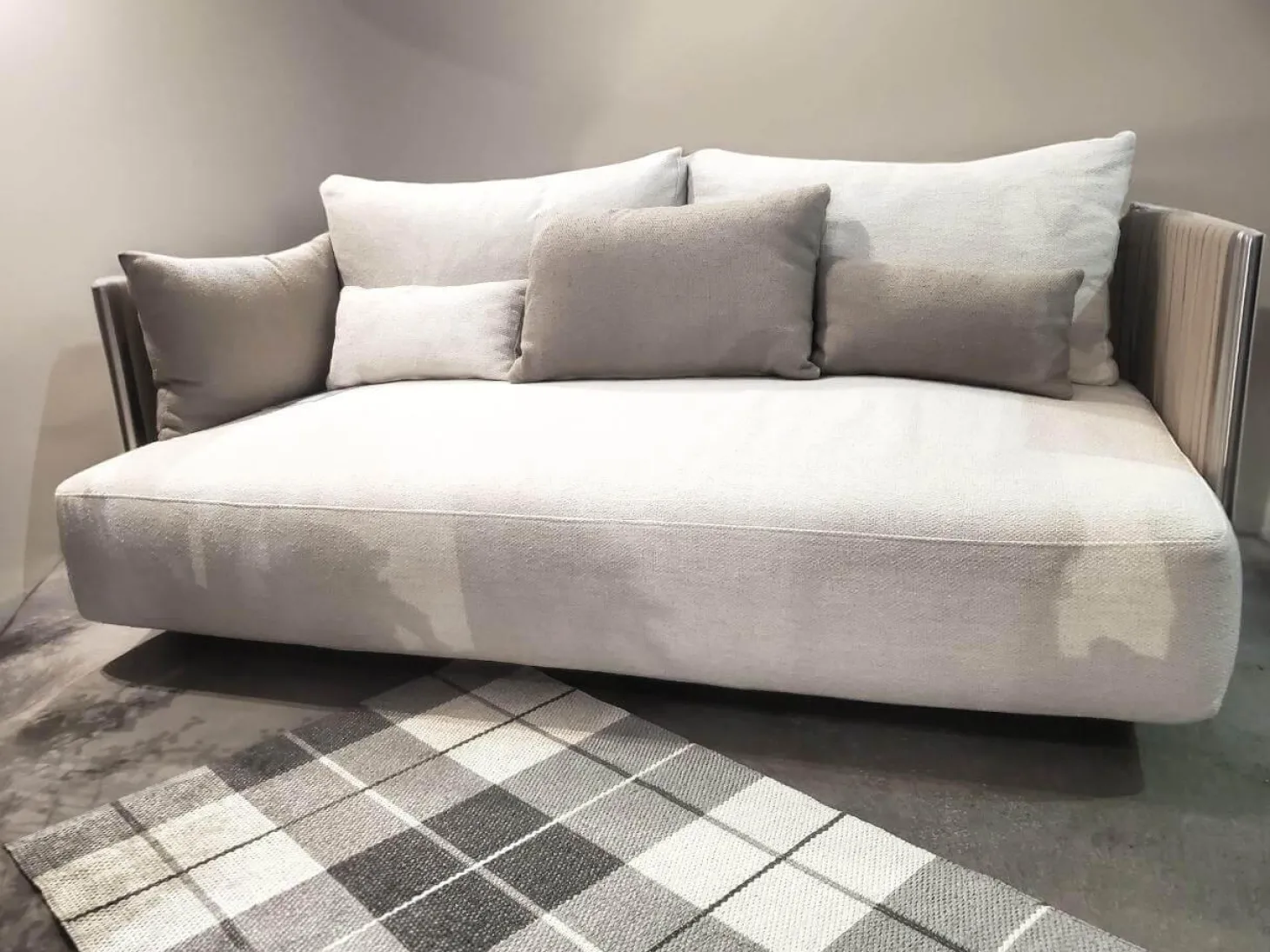 Sofa George Stoff Natural ivory C71 Beige Dove B9