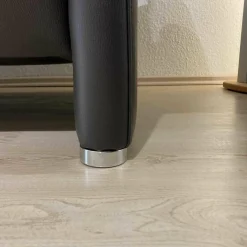 Sofa Gomera Zweisitzer Leder 18/7106 Dunkelbraun Savana 2 Armlehnen abklappbar