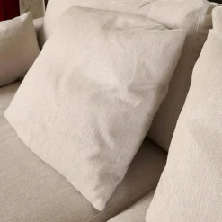 Sofa Inspiration 122-3005 Tief Bezug Noah 1744 176 Sockelrahmen Wengefarbig Gebeizt