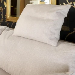 Sofa Inspiration 122-3005 Tief Bezug Noah 1744 176 Sockelrahmen Wengefarbig Gebeizt