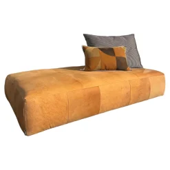 Sofa Iwan Leder Crazy Nubuk Tobacco 2510 26 Braun Füße Kunststoff Gleiter Inklusive Cushion Iwan Ohne Mehrfarbiges Kissen