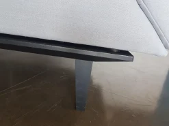 Sofa Jill Stoff E Cape 60 Lightgrey Grau mit Verstellfunktion