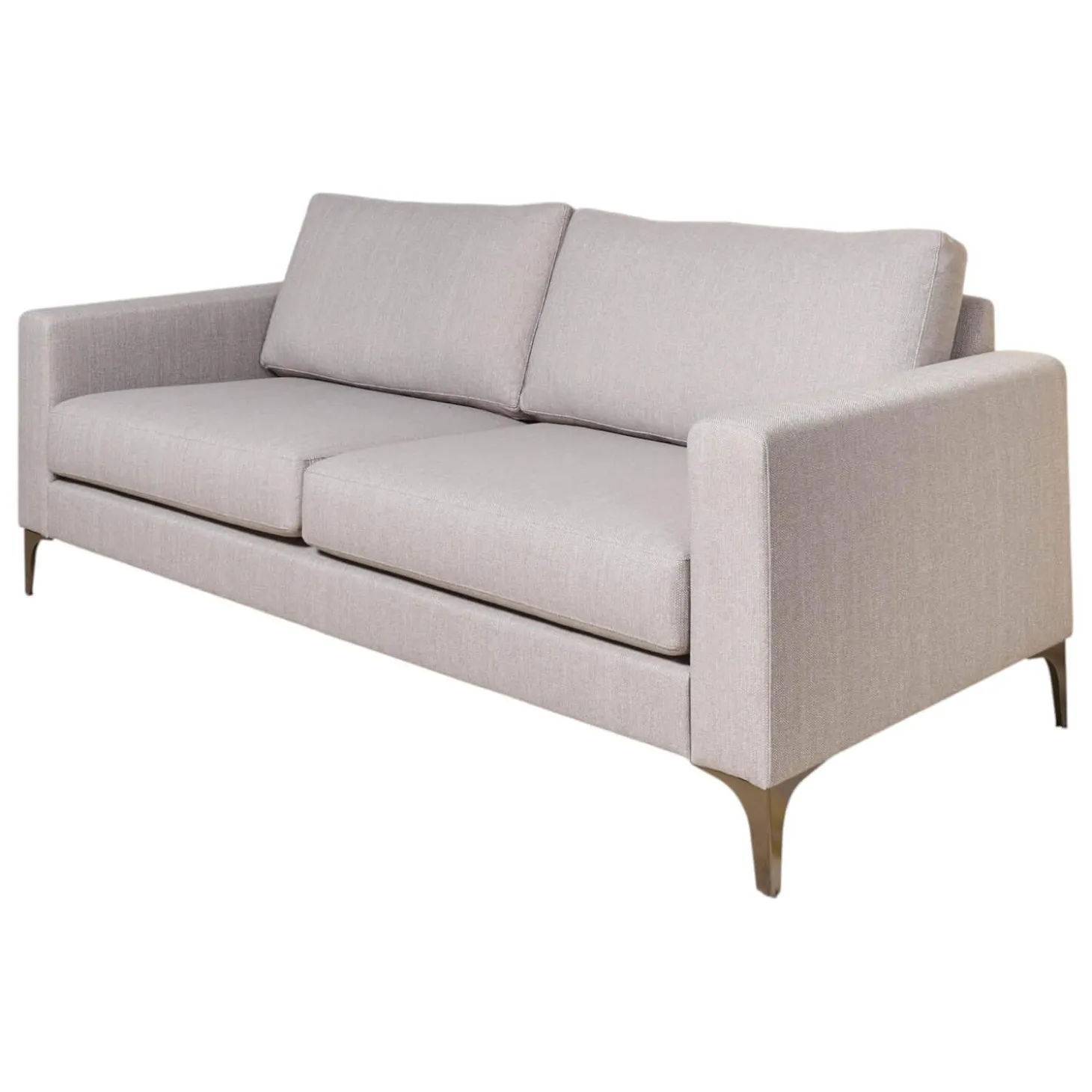 Sofa Jon Edwards 9.2 Bodenfrei Stoff Lago BW1747-181 Grau