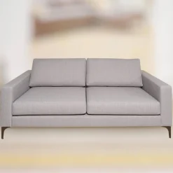 Sofa Jon Edwards 9.2 Bodenfrei Stoff Lago BW1747-181 Grau