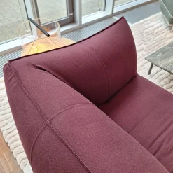 Sofa Le Bambole Bibambola Stoff Adria Dunkelrot