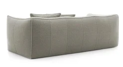 Sofa Le Bambole Granbambola Stoff Bouclè Sila Taubengrau Gestell Polyethylen Inklusive Rückenkissen