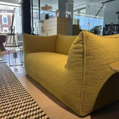 Sofa Le Bambole Stoff Sila Grün Gestell Polyethylen Mit Stoff Bezogen