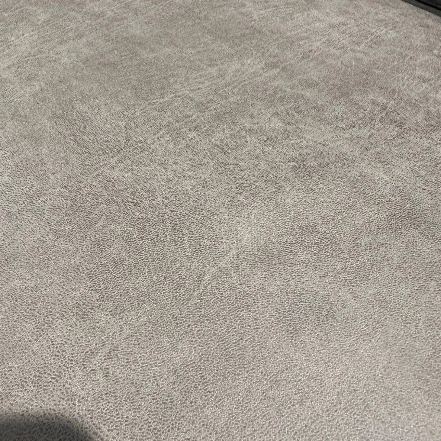 Sofa Lodi Bezug Stoff Gringo Taupe Grau Metalleckfuß Schwarz Matt