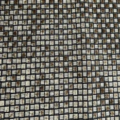 Sofa Loft Small 150 Stoff Holzrahmen Mit Geflecht Bezogen Braun Schwarz