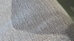 Sofa Maru Stoff Namib 7920 Moon Beige Gestell Matt Schwarz Pulverbeschichtet Inklusive Kissen