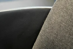 Sofa Merwyn Lounge 135 29625 Stoff Hagen Graphit Grau Aussen Keder Schwarz