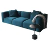 Sofa Mex-Hi Stoff Look Ottavio Col.98/5313L019 Grün mit 2 Kissen