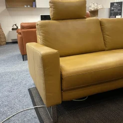 Sofa Miroo Bezug Leder Z69 Farbe 52 Kurkuma