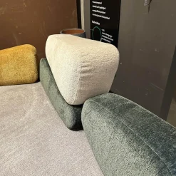 Sofa Mosspink Stoff 4401 92 Grau 75 Gelb 45 Creme 35 Grün 80 Rosa Füße Eiche Dunkel Geölt