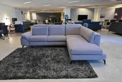 Sofa MR9200 Stoff Nevio Stone mit Funktionen