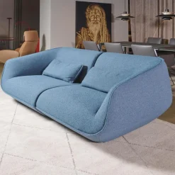 Sofa Nook Innen Stoff 8214 Blau Petrol Außen Stoff 8206 Nordic Blau