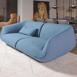 Sofa Nook Innen Stoff 8214 Blau Petrol Außen Stoff 8206 Nordic Blau