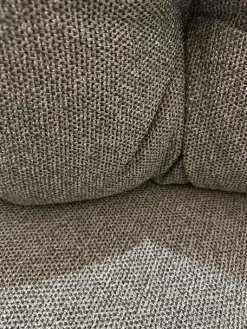 Sofa Ocean Large Polsterbezug Stoff Dark Grey Grau Gestell Aluminium Dark Grey Und Soft Rope Dark Grey Grau Inklusive Kissen