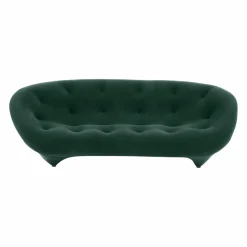 Sofa Ploum Hochlehner Stoff Gentle Pin Grün