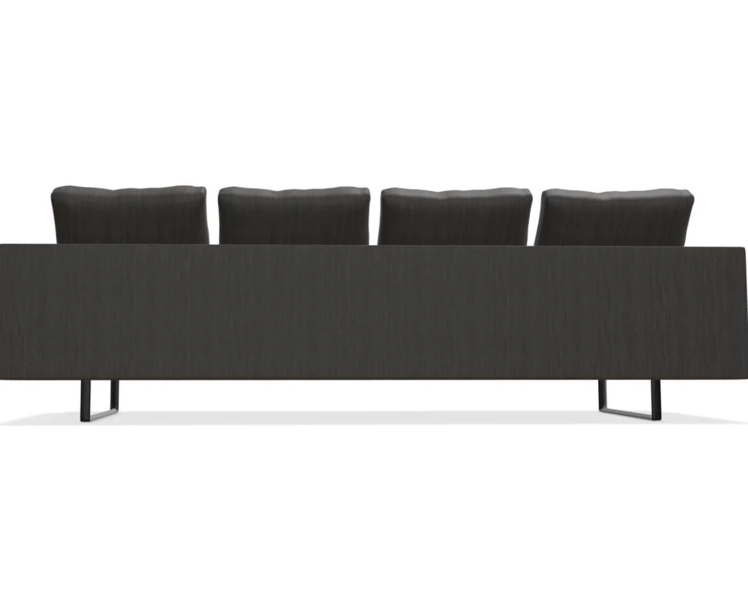 Sofa Prime Time 490-30 Stoff Bogar Farbe Nightshade Kufen Aluminium Matt Pulverbeschichtet Schwarz