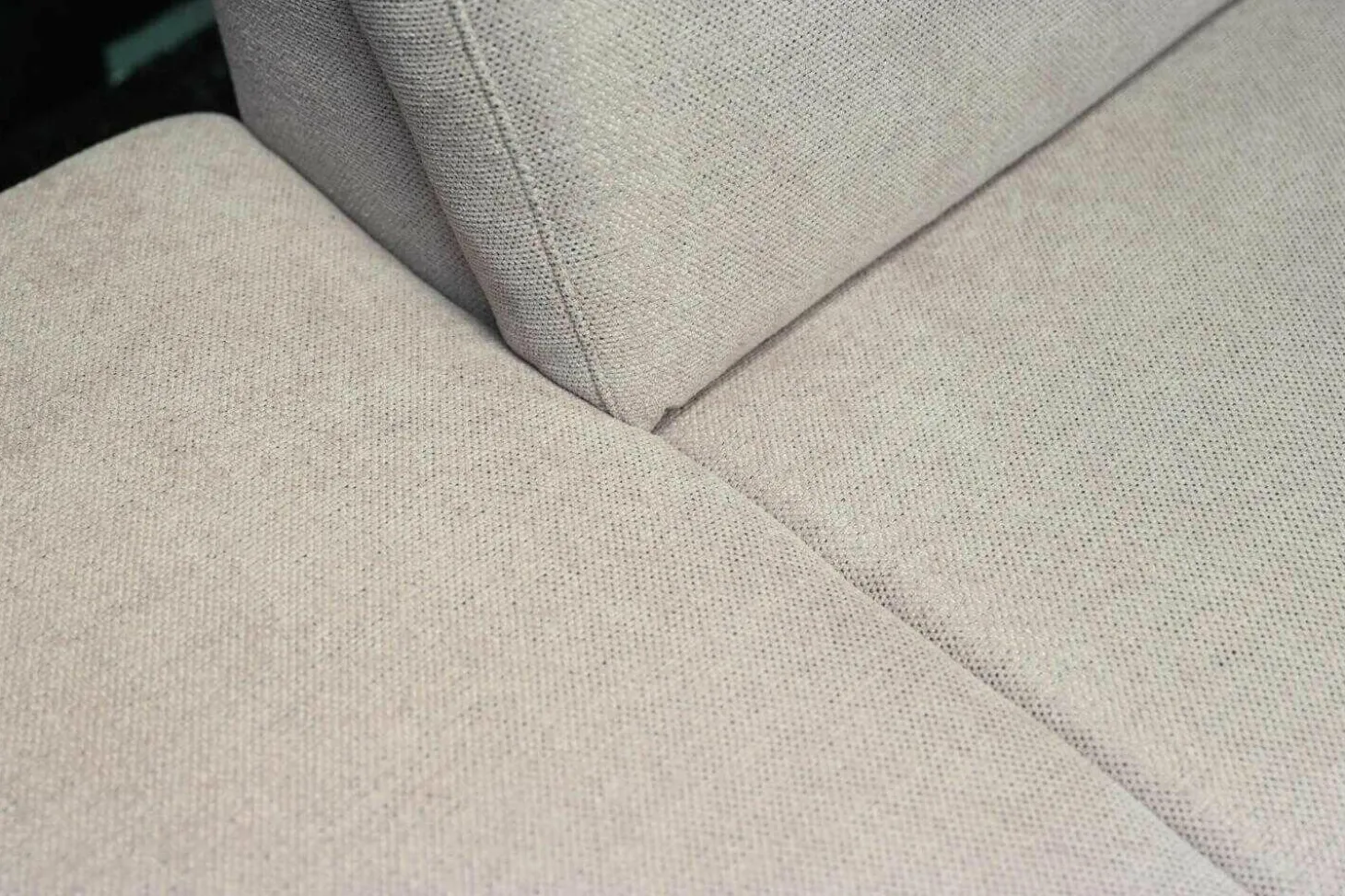 Sofa Prisma Stoff Ethan Clean Altrosa 1670 PG C mit Elektrischer Relaxfunktion und Schublade