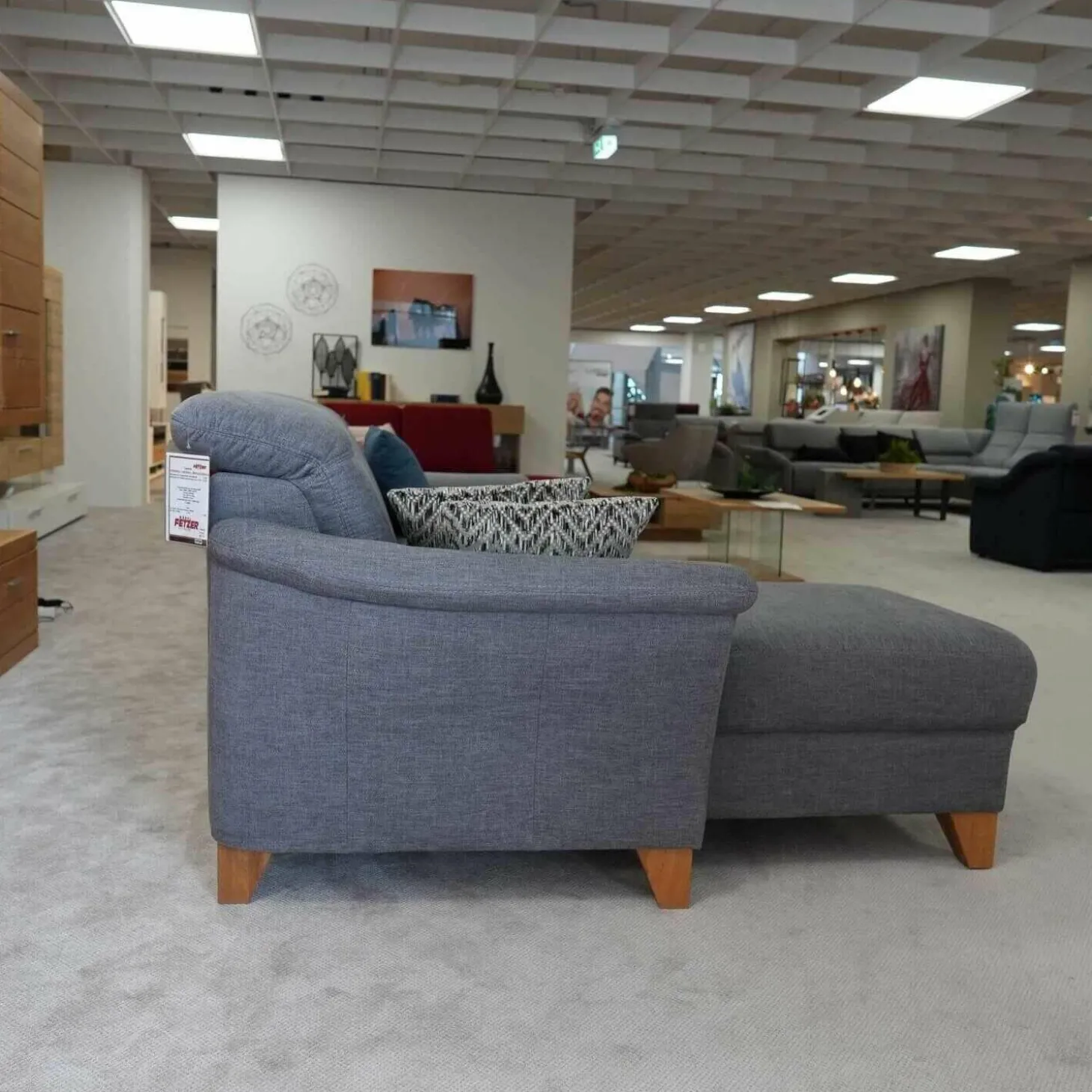 Sofa S189 Calisto Stoff 0815 Grau 18