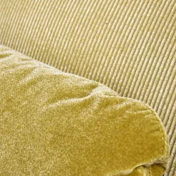 Sofa 2-Sitzer Bongo Bay Stoff 4490 Farbe 75 Gelb Inklusive 2 Kissen