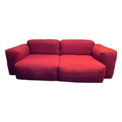 Sofa 2-Sitzer Mags Soft Bezug Hallingdal 687 Naht Dark Grey