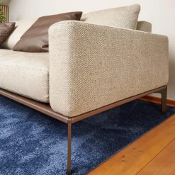 Sofa Spirit Stoff Emira BW 1732 272 Beige Gestell Metall Bronze Matt Inklusive Rückenverstellung