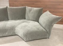 Sofa Standard Stoff T 8563 Grün Grau Gestell Mit Stoff Bezogen