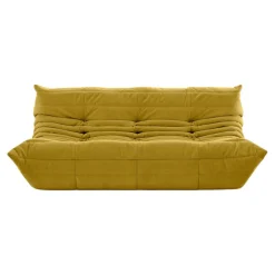 Sofa Togo Stoff A Alcantara Curry Gelb