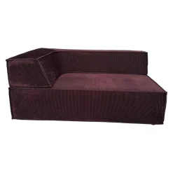 Sofa Trio Stoff 9074 Merlot Dunkelrot