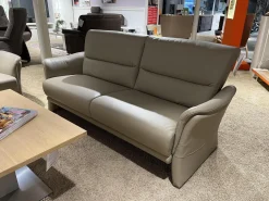 Sofagarnitur Himolla 9553 MB Föhr Superlastic Plus Federkern Bezug Leder Longlife Quarz