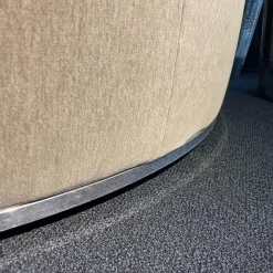 Sofainsel Amoenus Maxalto Stoffbezug Grau Inklusive 4 Kissen