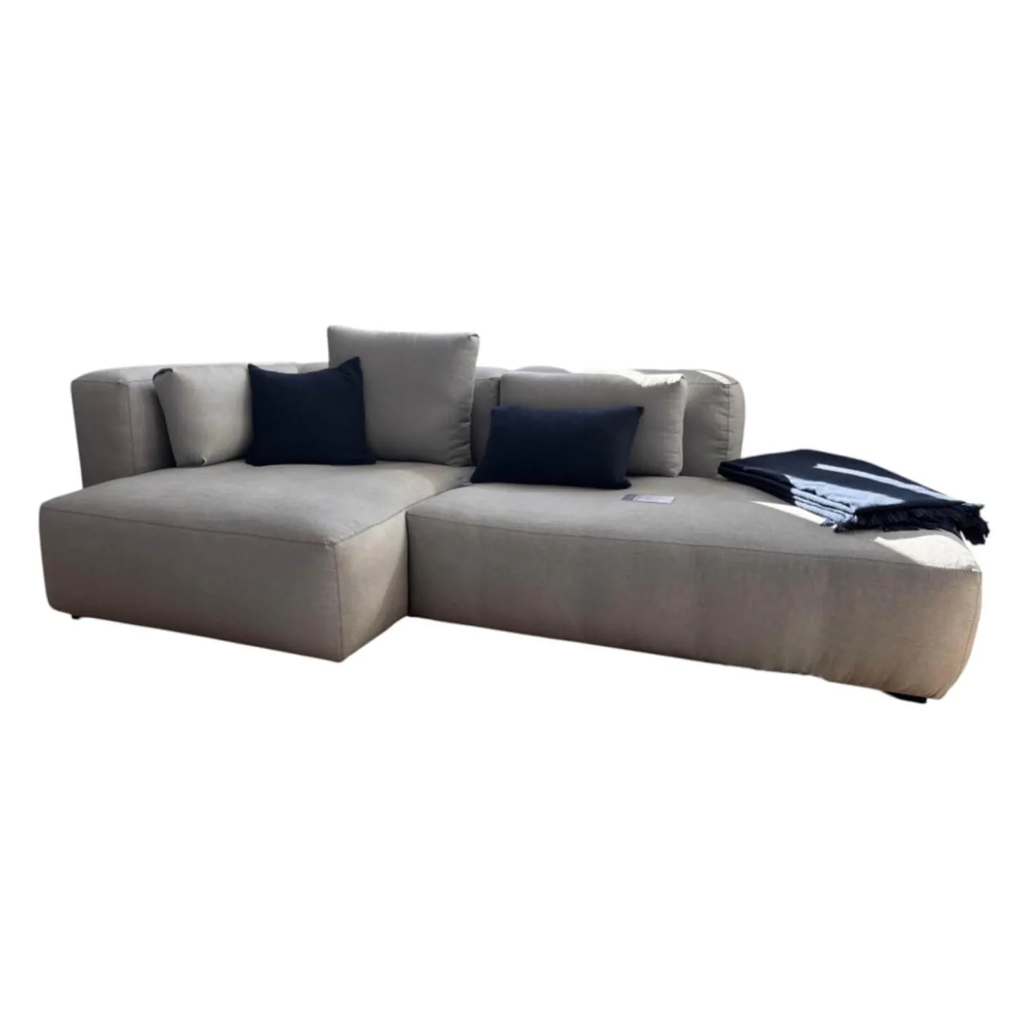 Sofakombination Mags Soft Stoff Ruskin Hellgrau 11 Inklusive Kissen