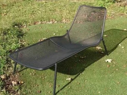 Sonnenliege Round Stahl 24 Nero
