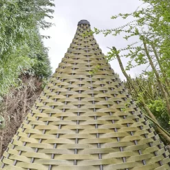 Standing Lounger Nestrest Outdoor Geflecht Olive 730 Grün Black Pepper 317 Grau Inklusive Base Drehbar Und Sitzkissen