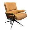 Stressless-Sessel Tokyo Leder Noblesse 34 Tigereye Gestell Star 45 Matt Black Low Standard Base