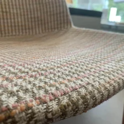 Stuhl Aiku Soft Stoff D Fall Gestell Rosegold Glänzend