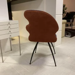 Stuhl Antipode 2 Combi 1 Clemens Briels Nubukleder Korallenrot