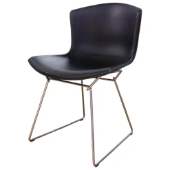 Stuhl Bertoia Kernleder Schwarz CB1