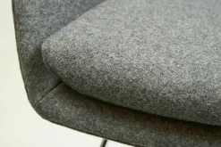 Stuhl Cordia Stoff 95 9654 Melange Metalluntergestell Verchromt