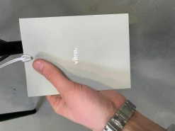 Stuhl DSW Eames Plastic Side Chair Dunkelgrau Eisgrau mit Sitzpolster