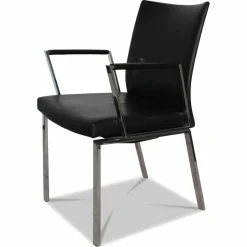 Stuhl Linus 2011-1 Leder 1 Schwarz